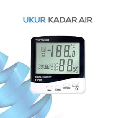 Thermometer ETP101 3 IN 1(Jam,Suhu,Alarm)